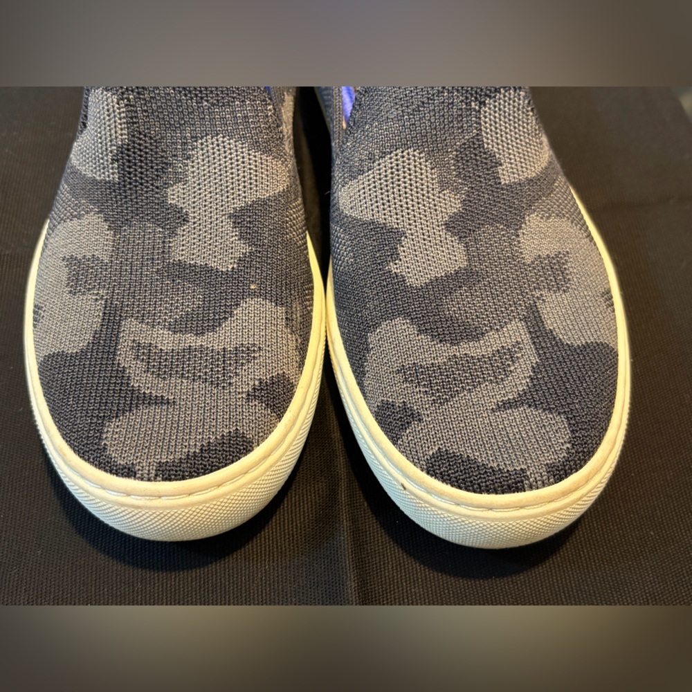 Rothy's Gray Camouflage Loafers - Picture 5 of 8